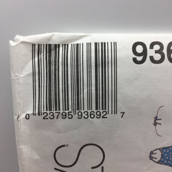 Vintage McCall's Cut Pattern 9369 Size Children Girls Tops Shorts Skorts 4 5 6 - Picture 3 of 4